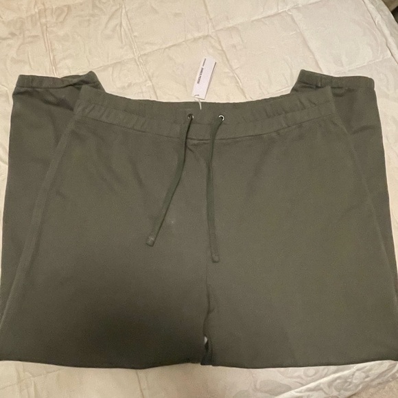 NEW James Perse 100% Cotton Drawstring Sweatpants Size 4 is XL - Picture 2 of 15